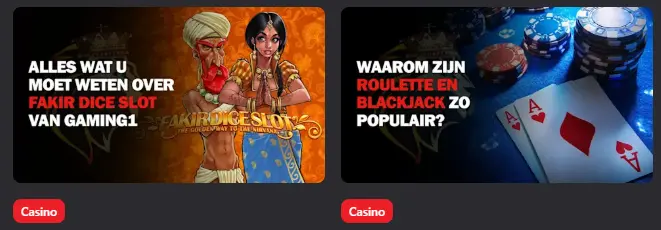 VIP programma van KING CASINO