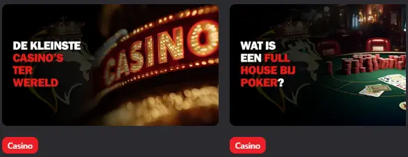 Vergelijking van KING CASINO