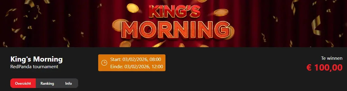 De voorwaarden van KING CASINO