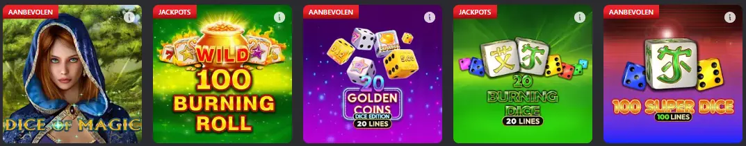 Studio’s en providers KING CASINO
